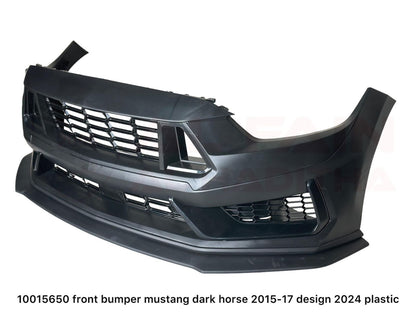 Ford Mustang Front Bumper 2015-2017 Dark Horse Style ABS Plastic 10015650