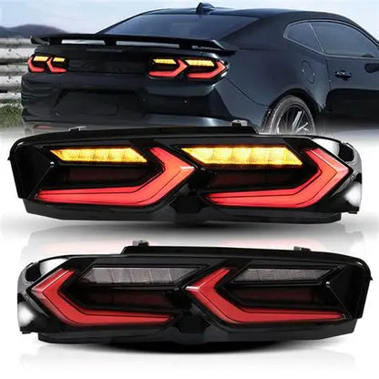 Chevrolet Camaro 2019-2023 C8 Style LED Tail Light Red 117148