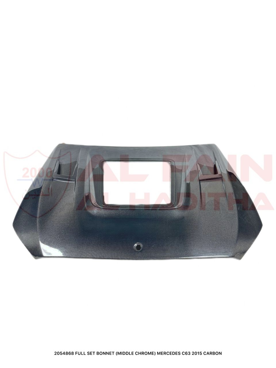 Mercedes C63 Carbon Fiber Bonnet 2015 Middle Chrome