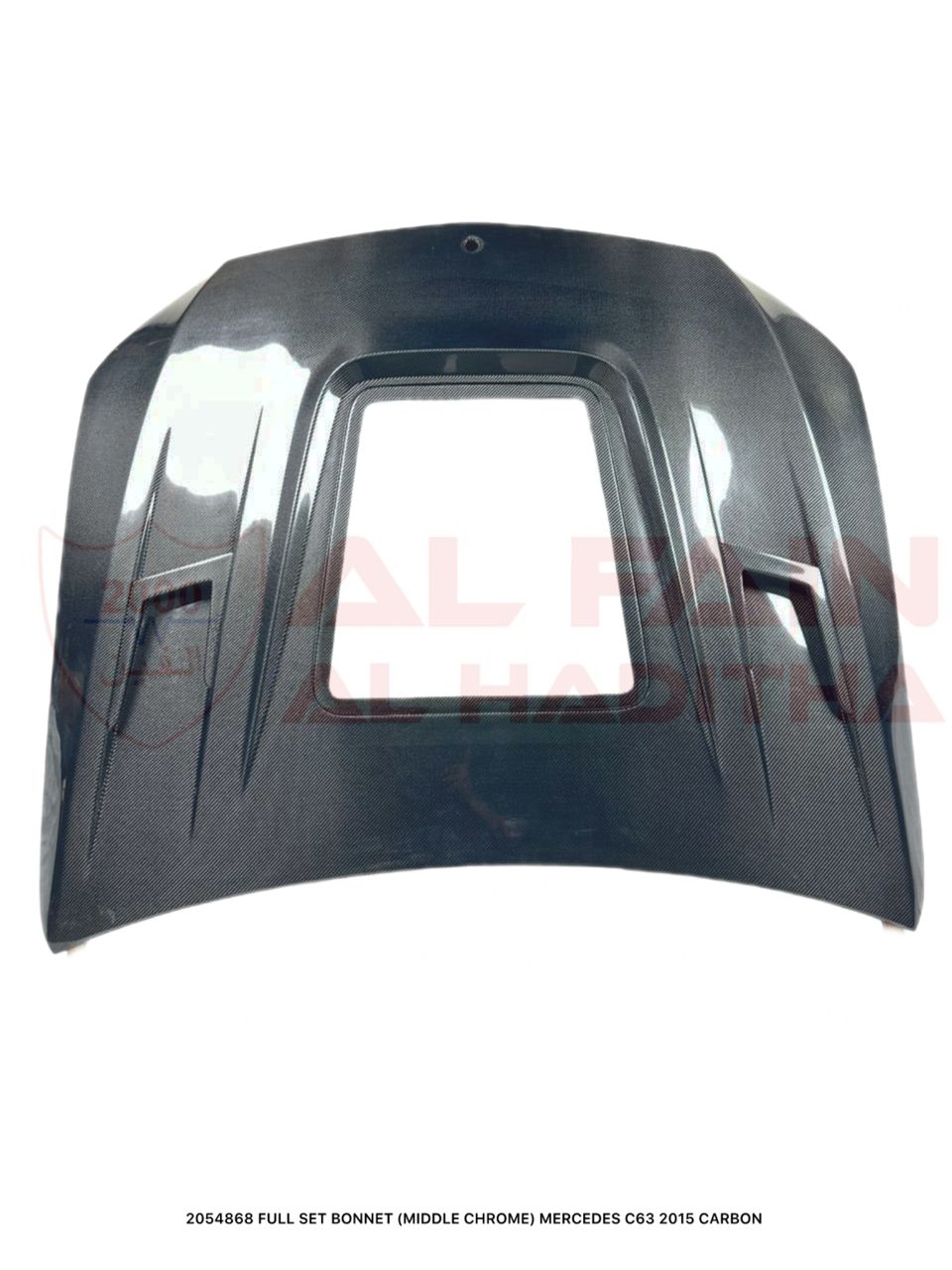 Mercedes C63 Carbon Fiber Bonnet 2015 Middle Chrome