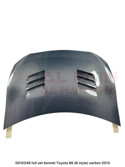 Toyota 86 Carbon Fiber Bonnet B Style 2012-2021