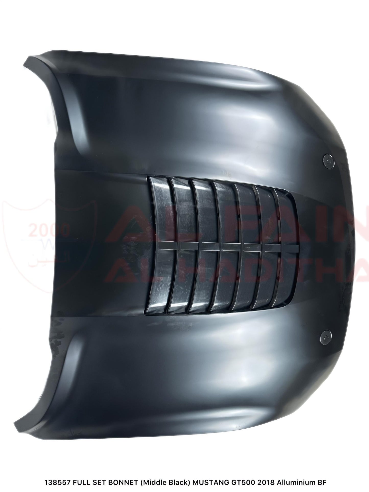 Ford Mustang GT500 2018 Full Set Bonnet Middle Black ABS Plastic Aluminum