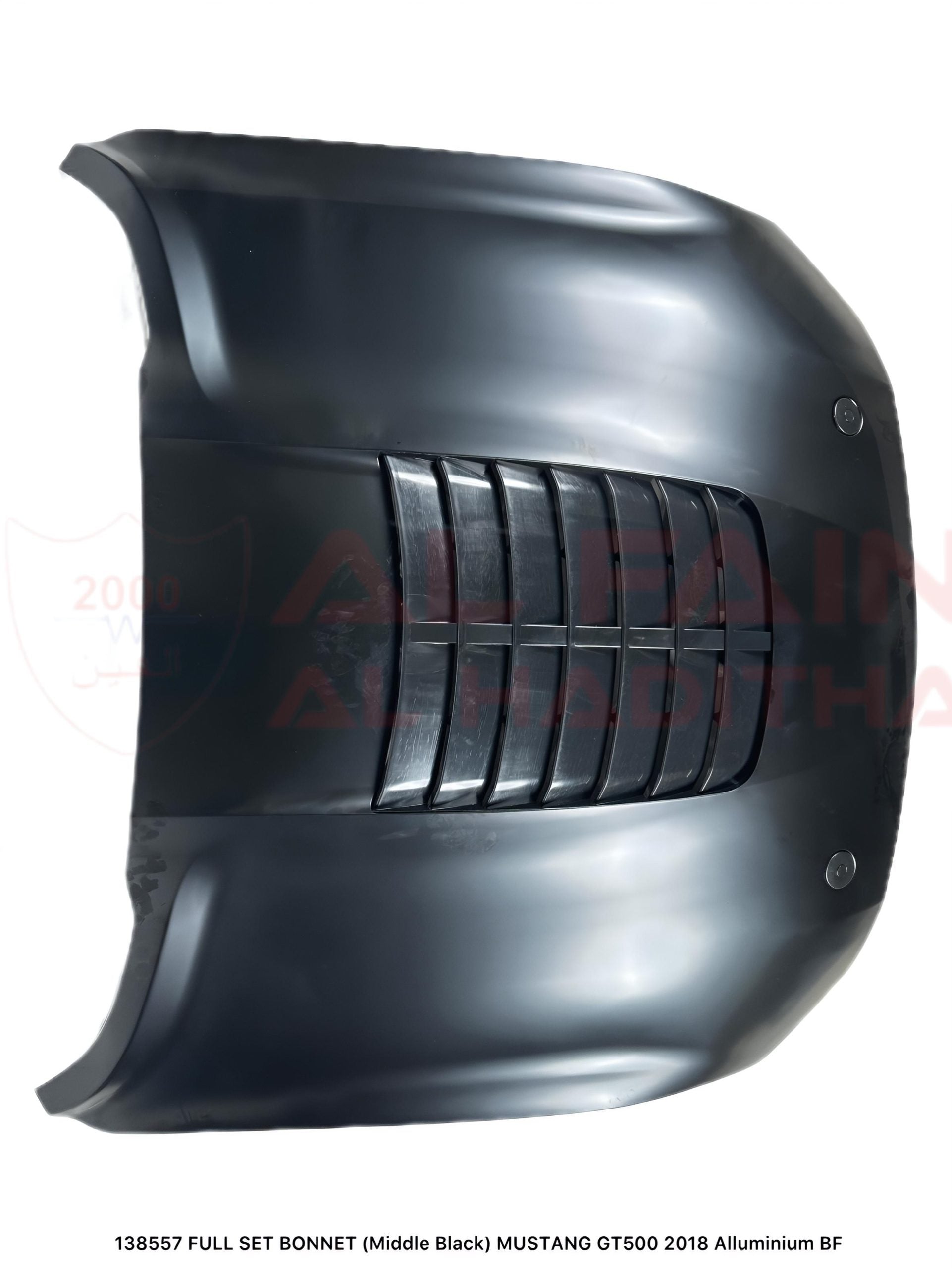 Ford Mustang GT500 2018 Full Set Bonnet Middle Black ABS Plastic Aluminum