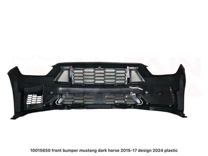 Ford Mustang Front Bumper 2015-2017 Dark Horse Style ABS Plastic 10015650