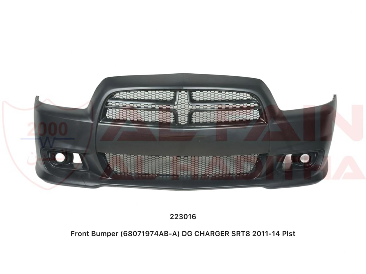 Dodge Charger SRT8 Front Bumper 2011-2014 ABS Plastic 68071974AB-A