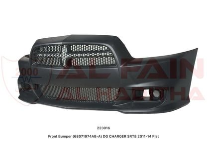 Dodge Charger SRT8 Front Bumper 2011-2014 ABS Plastic 68071974AB-A