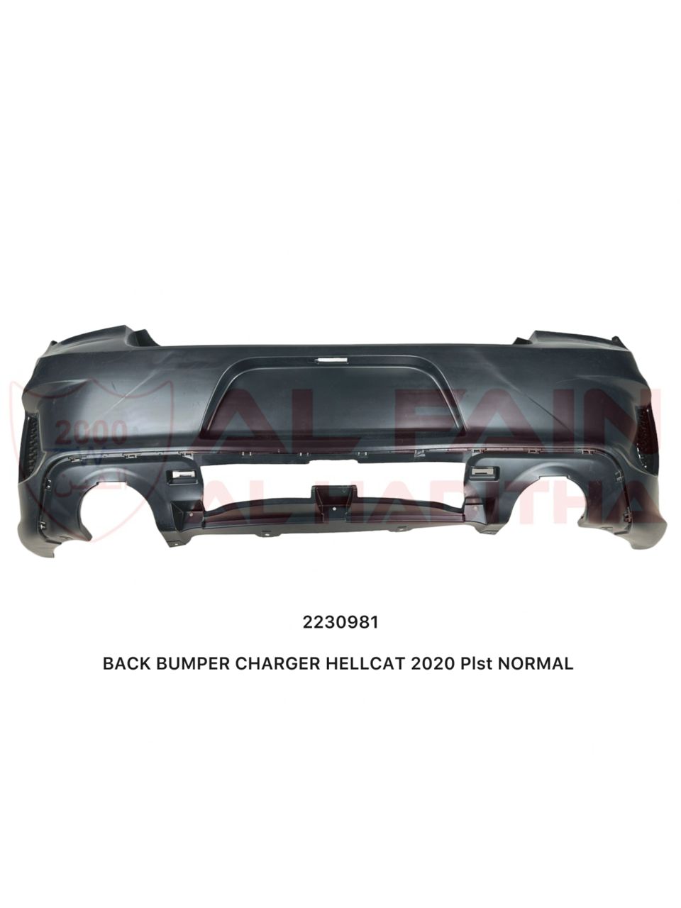 Dodge Charger Hellcat Rear Bumper 2020 ABS Plastic