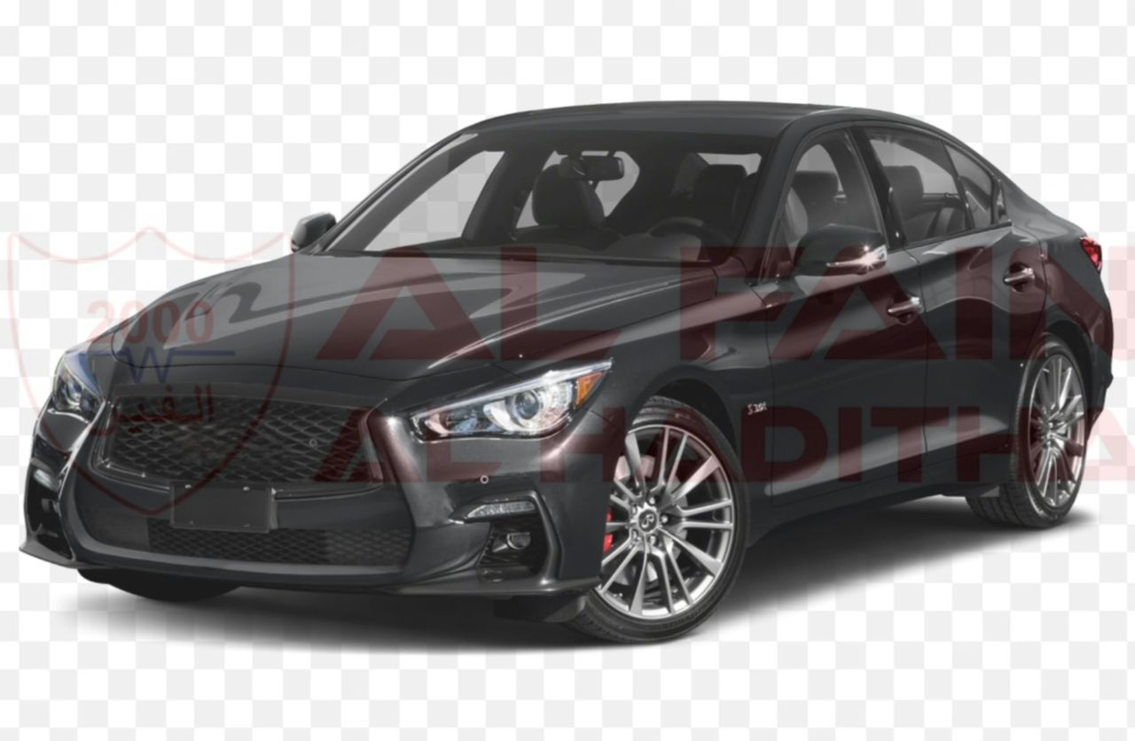 Infiniti Q50 Front Bumper 2014-2017 ABS Plastic