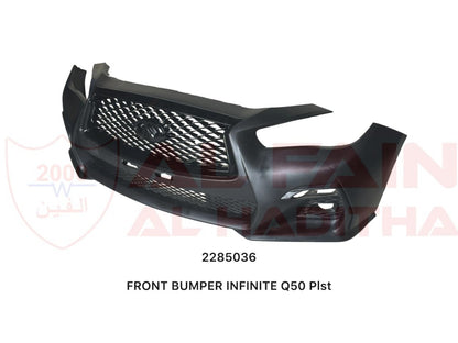 Infiniti Q50 Front Bumper 2014-2017 ABS Plastic