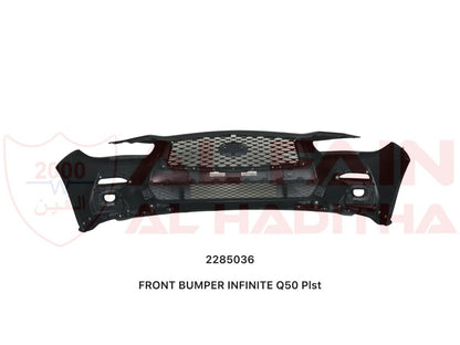 Infiniti Q50 Front Bumper 2014-2017 ABS Plastic