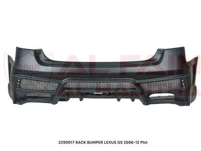 Lexus GS Rear Bumper 2006-2012 ABS Plastic
