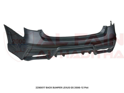 Lexus GS Rear Bumper 2006-2012 ABS Plastic