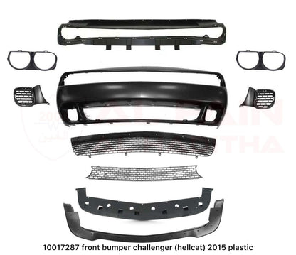 Dodge Challenger 2015+ Hellcat Style Front Bumper ABS Plastic