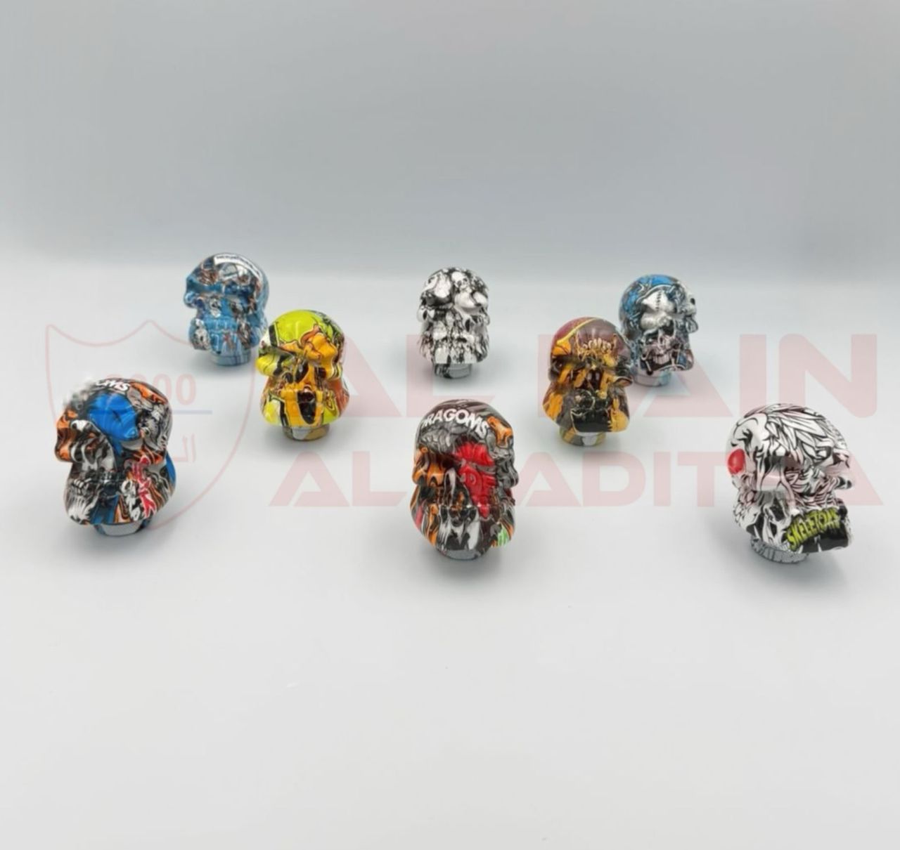 Universal Ghost Head Graffiti Gear Knob 10016306