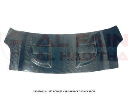 Toyota Yaris Hatchback 2008 Full Carbon Fiber Bonnet