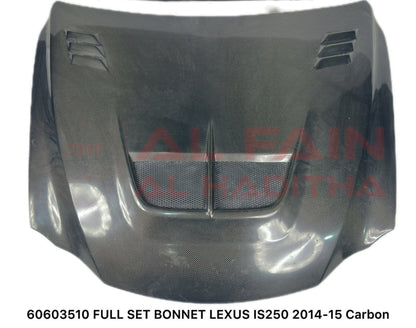 Lexus IS250 Full Set Carbon Fiber Bonnet 2014-2015