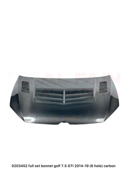 Volkswagen Golf GTI Bonnet 2014-2019 Carbon Fiber
