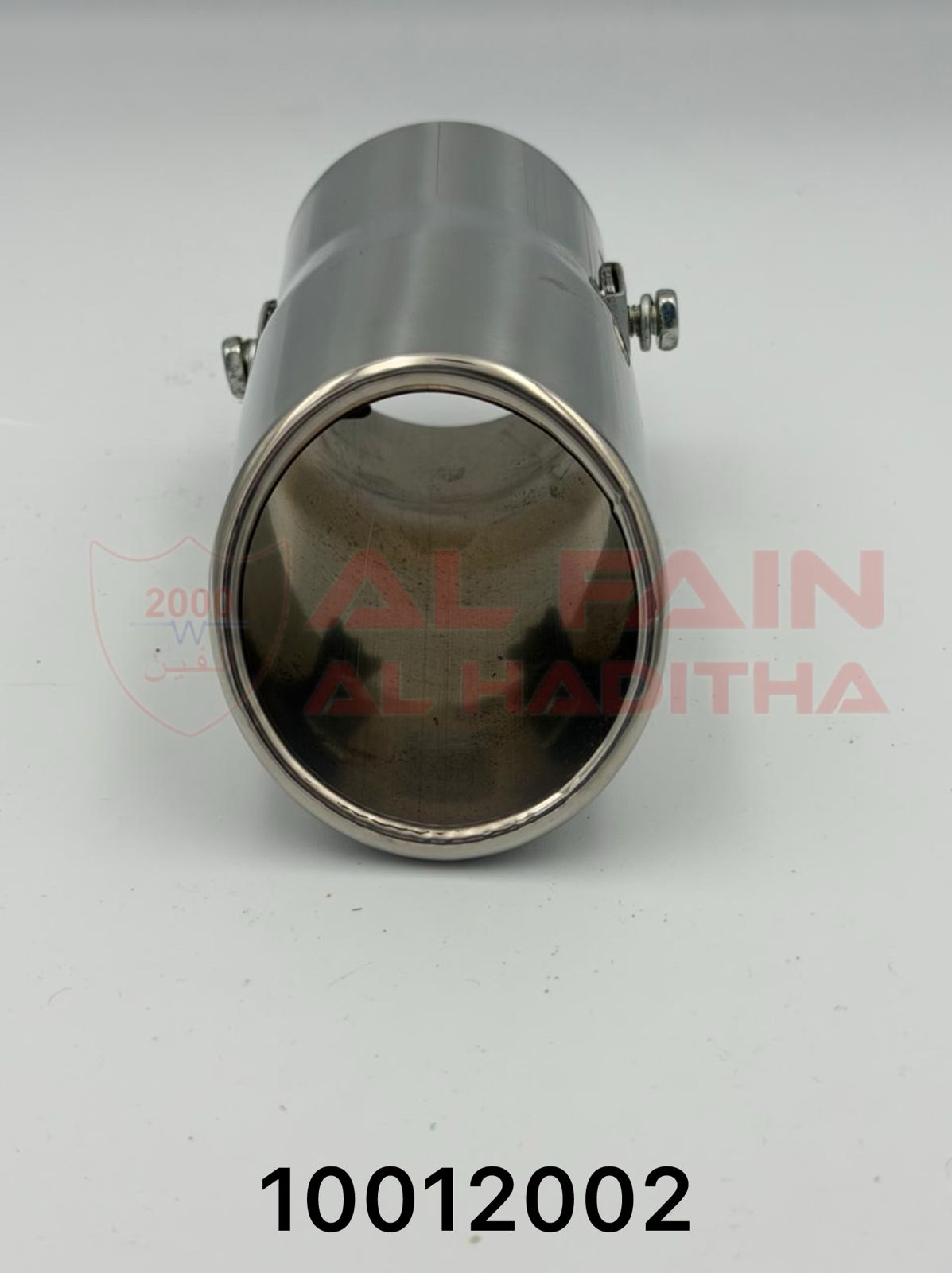 Universal Car Muffler A5 Silver Single 10012002
