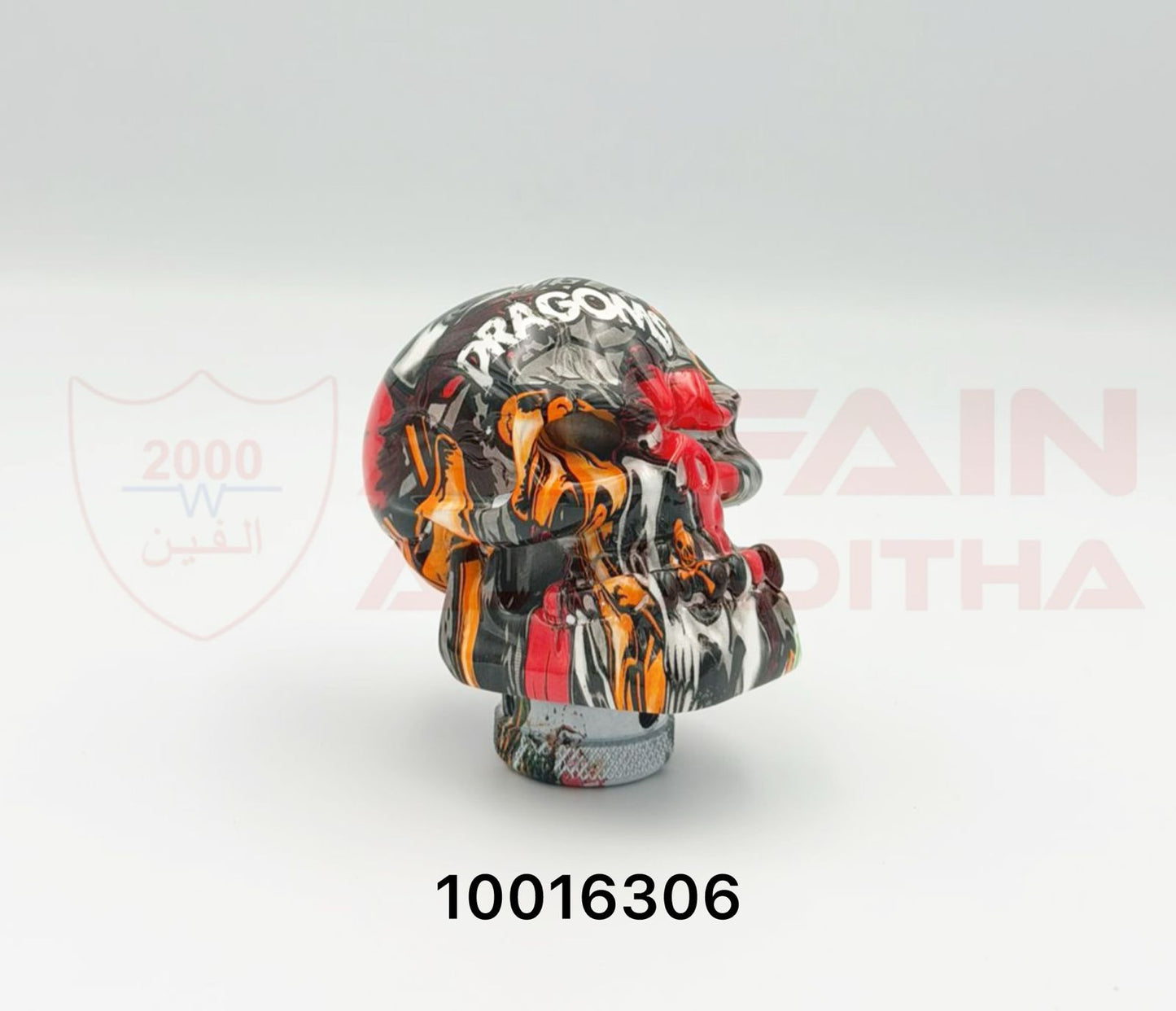 Universal Ghost Head Graffiti Gear Knob Mix 10016306