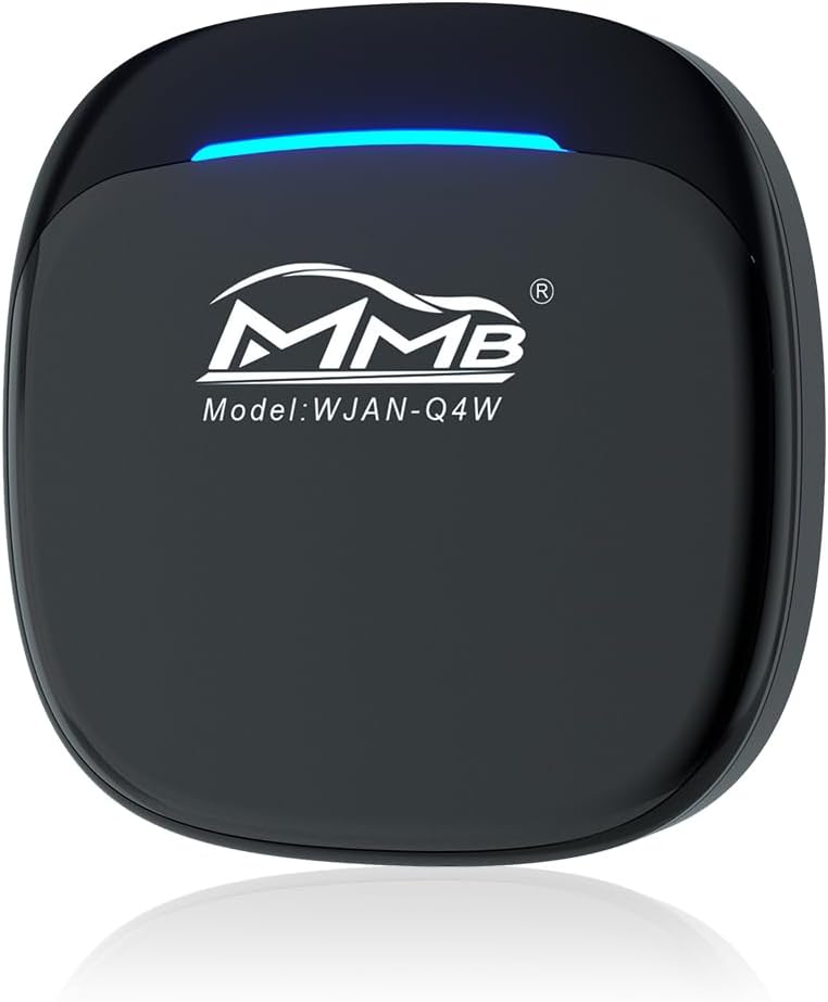 ام ام بي كار بلاي ايه اي بوكس ام ام بي MAX 5.0 2025 احدث اندرويد 13 QCM 6125 ثماني النواة 8+128GB جهاز بث عالي الاداء مع نتفليكس/يوتيوب/متجر التطبيقات يدعم مخرج HDMI وبطاقة SIM