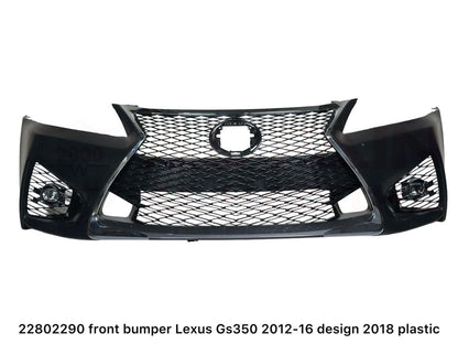 Lexus GS350 Front Bumper 2012-2016 2018 Design ABS Plastic