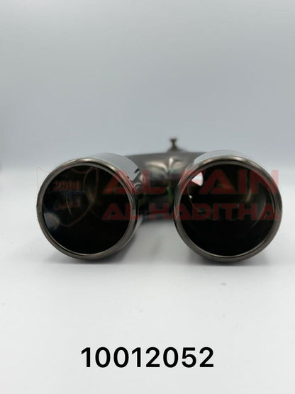 Universal Car Muffler M009 Black Double 10012052