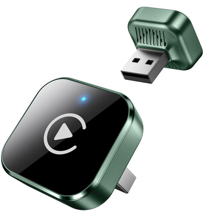 CarPlay Wireless Adapter & Android Auto Adapter, 2026 Upgrade 2-in-1 Plug & Play USB/USB-C Dongle, Converts Wired to Wireless for Cars, Fast Stable Connection, Fits iPhone & Android, Silver