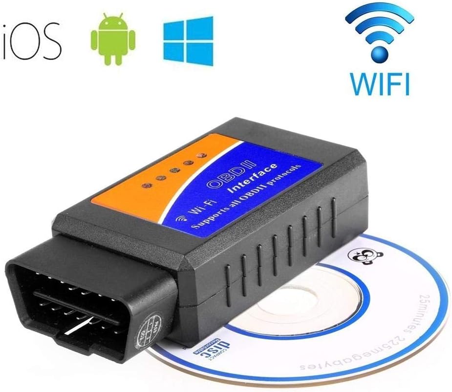 Wifi Obd2 Elm327 Scanner Auto OBD2 Diagnostic Tool OBDII Scanner V 1.5 Wireless For Both Android/IOS