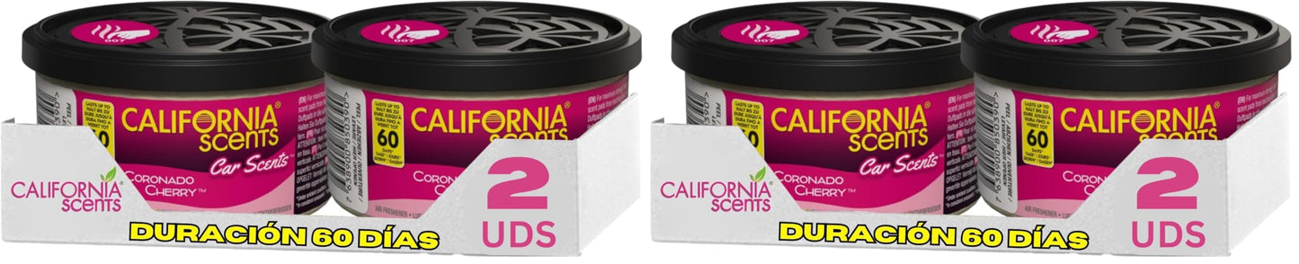 California Car Scents California Scents Ccs-007 Air Freshener Cherry Scent, Coronado Cherry, 12 Units