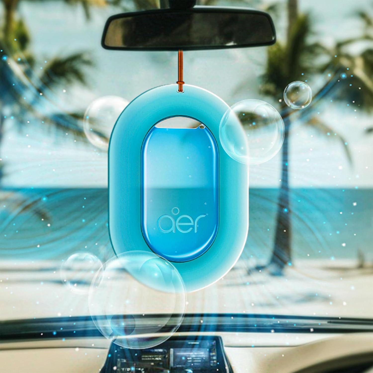 Godrej Aer O – Hanging Car Air Freshener – Assorted Pack of 3 (22.5g) | Gel Lasts up to 30 days | Car Accessories