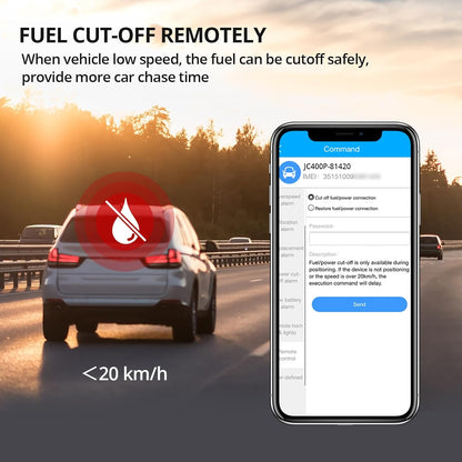 JC400P Dash Cam Live Video 4G, GPS Real Time Monitor 24H Remotely, Front and Inside Camera, Night Version- with SOS Alert, Fence Alert, 180-Day Playback