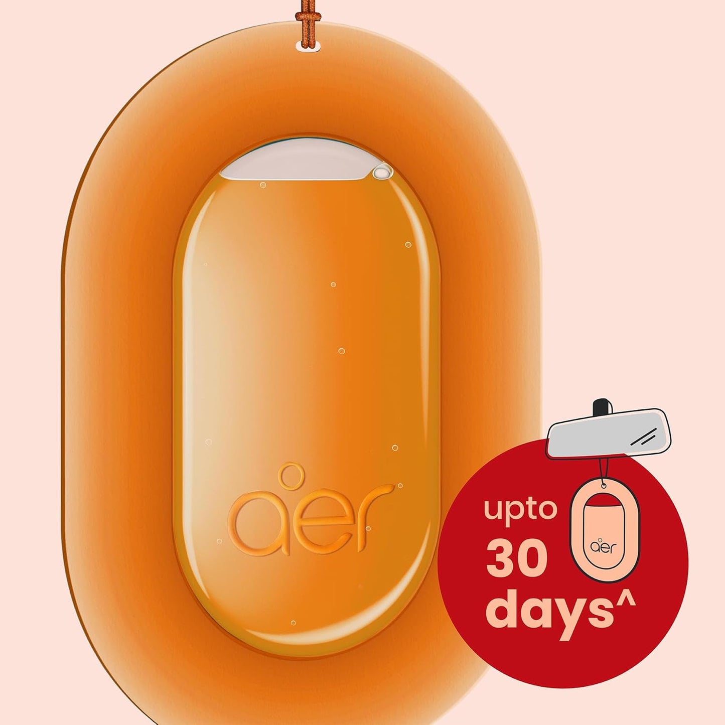 Godrej Aer O – Hanging Car Air Freshener – Assorted Pack of 3 (22.5g) | Gel Lasts up to 30 days | Car Accessories
