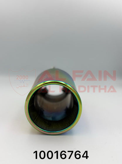 Universal Muffler MT-44 Single Neon Chrome 10016764