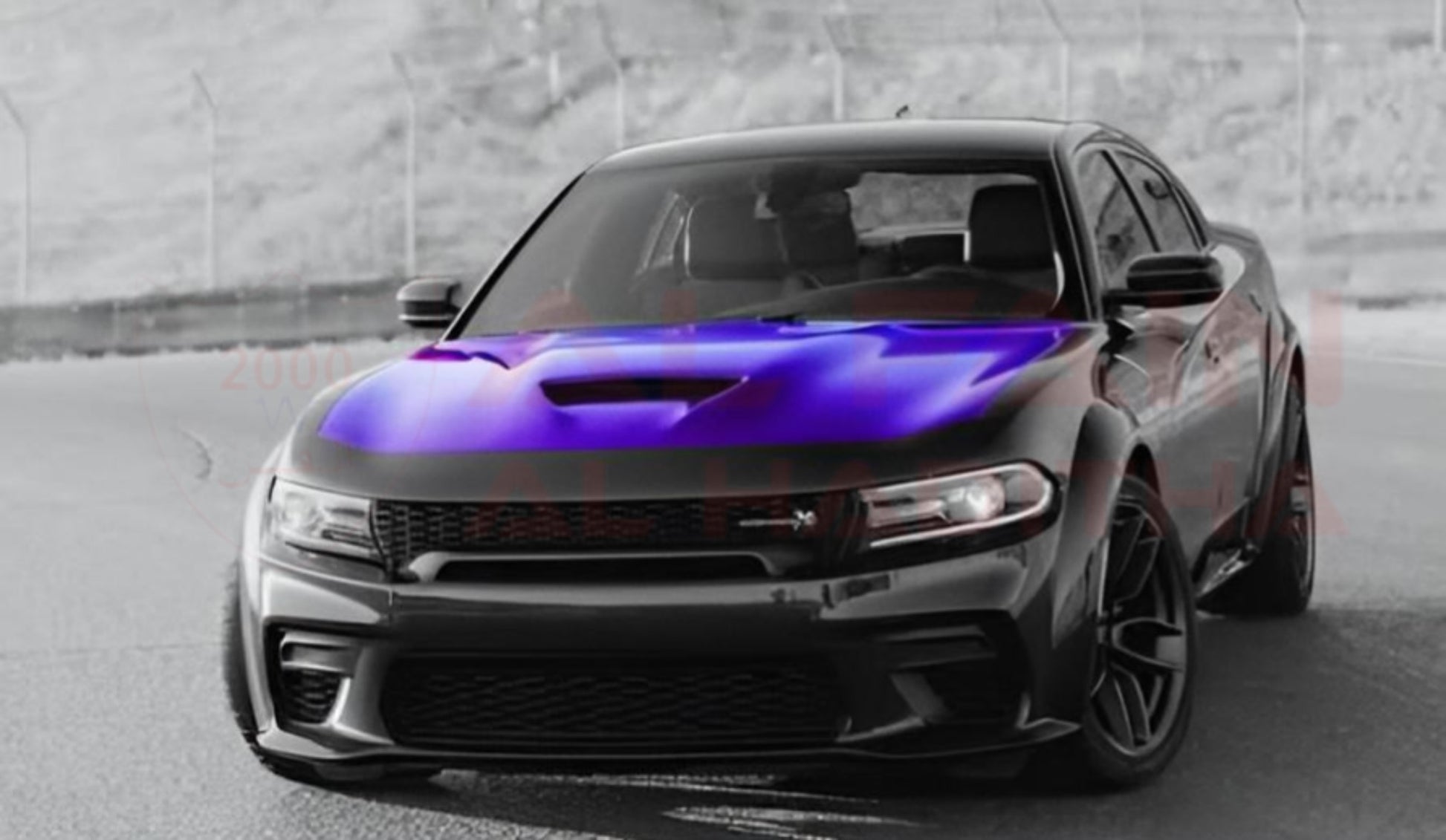 Dodge Charger Daytona SRT Bonnet Full Set 2015 Aluminum ABS Plastic