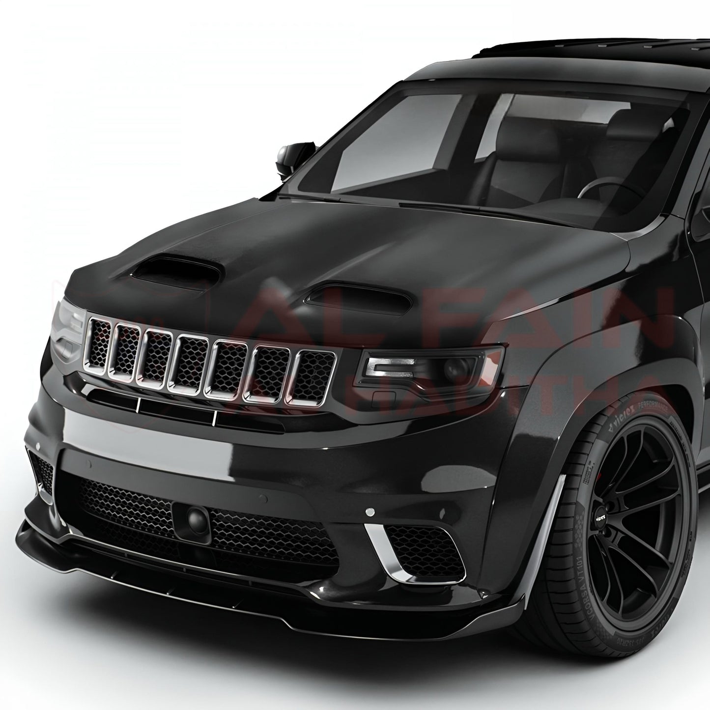 Jeep Cherokee Demon Bonnet Full Set 2018-2022 Aluminum ABS Plastic