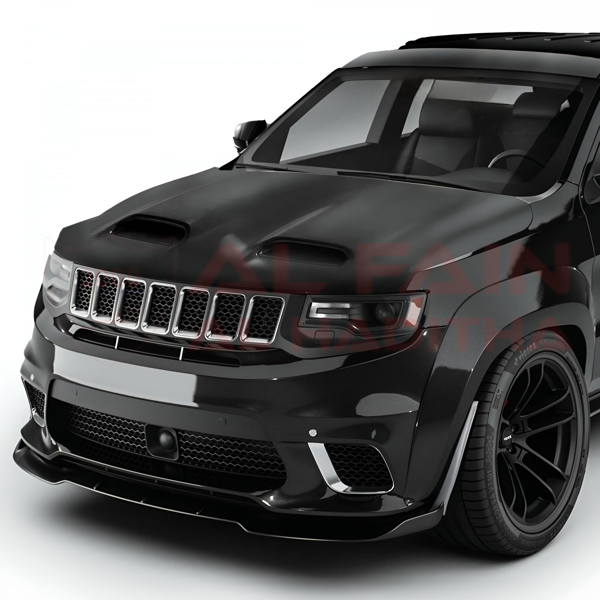 Jeep Cherokee Demon Bonnet Full Set 2018-2022 Aluminum ABS Plastic