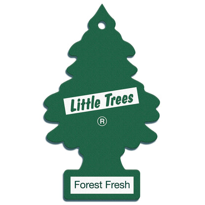 Little Trees Tree Card Air FReshener Leather, Brown, 10290, 1-Pack