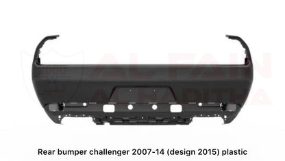Dodge Challenger Rear Bumper 2007-2014 Design 2015 ABS Plastic