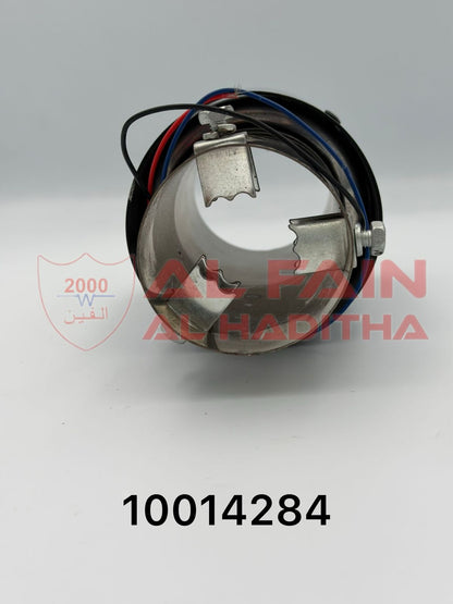 Universal Car Muffler LED Single Outlet Black 10014264