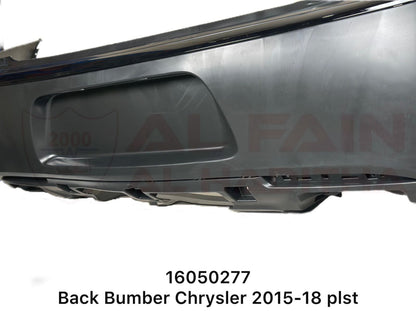 Chrysler Rear Bumper 2015-2018 ABS Plastic 16050277