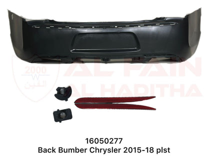 Chrysler Rear Bumper 2015-2018 ABS Plastic 16050277