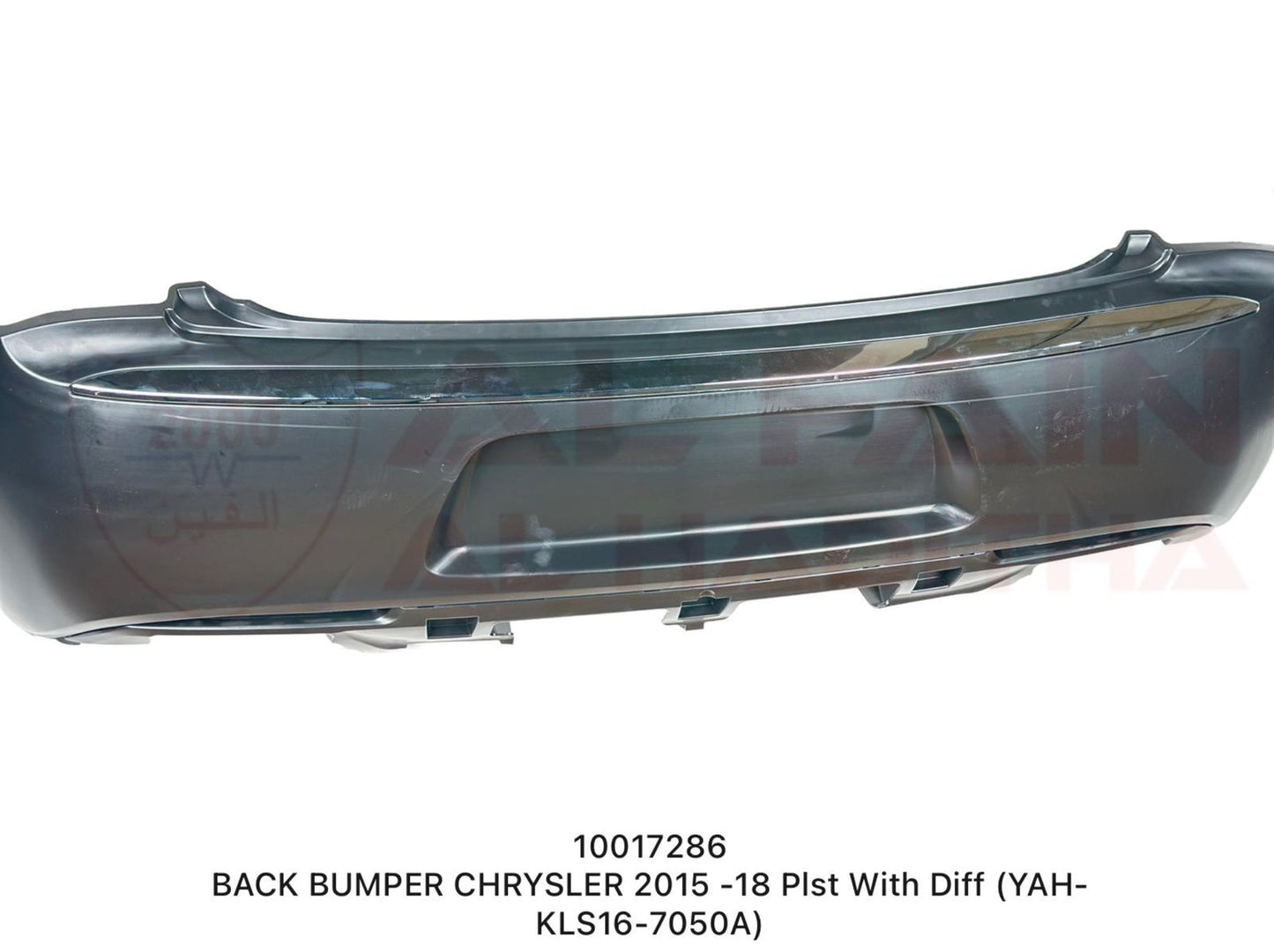Chrysler 2015-2018 Rear Bumper With Diffuser ABS Plastic