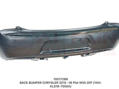 Chrysler 2015-2018 Rear Bumper With Diffuser ABS Plastic