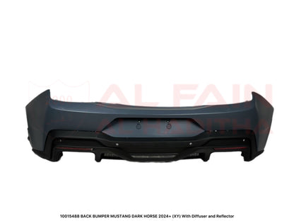 Ford Mustang Dark Horse 2024+ Rear Bumper ABS Plastic Diffuser Reflector
