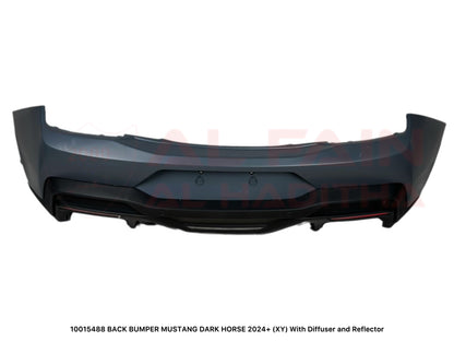 Ford Mustang Dark Horse 2024+ Rear Bumper ABS Plastic Diffuser Reflector