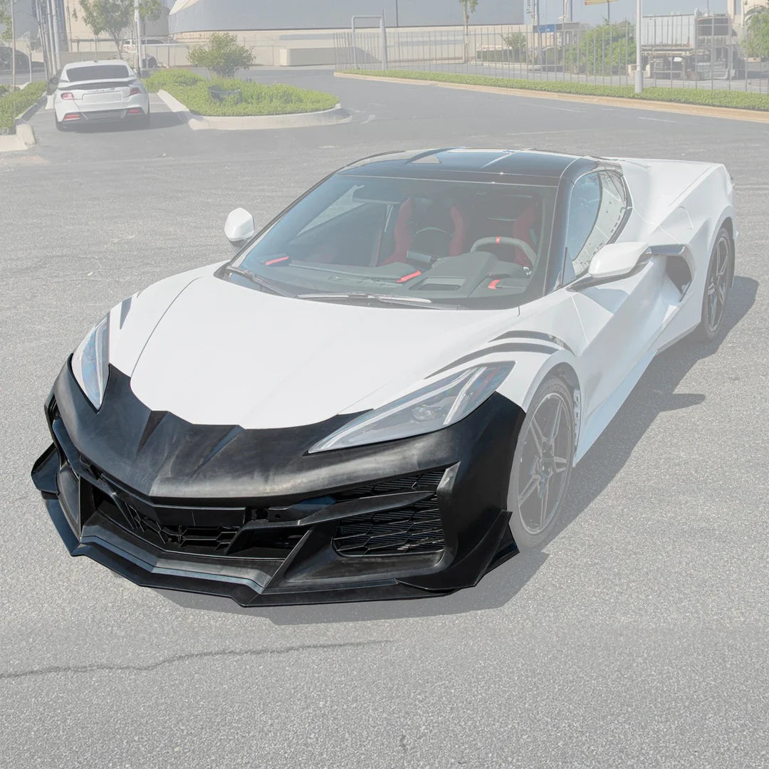 Corvette C8 Z06 Front Bumper 2020 ABS Plastic Pist BF