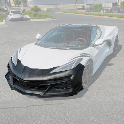 Corvette C8 Z06 Front Bumper 2020 ABS Plastic Pist BF