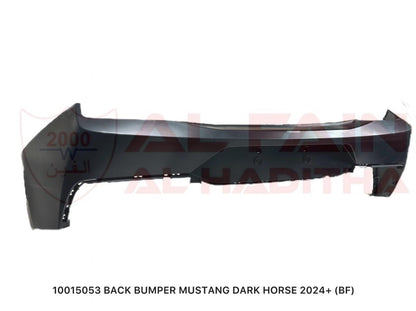 Ford Mustang Dark Horse Rear Bumper 2024+ ABS Plastic