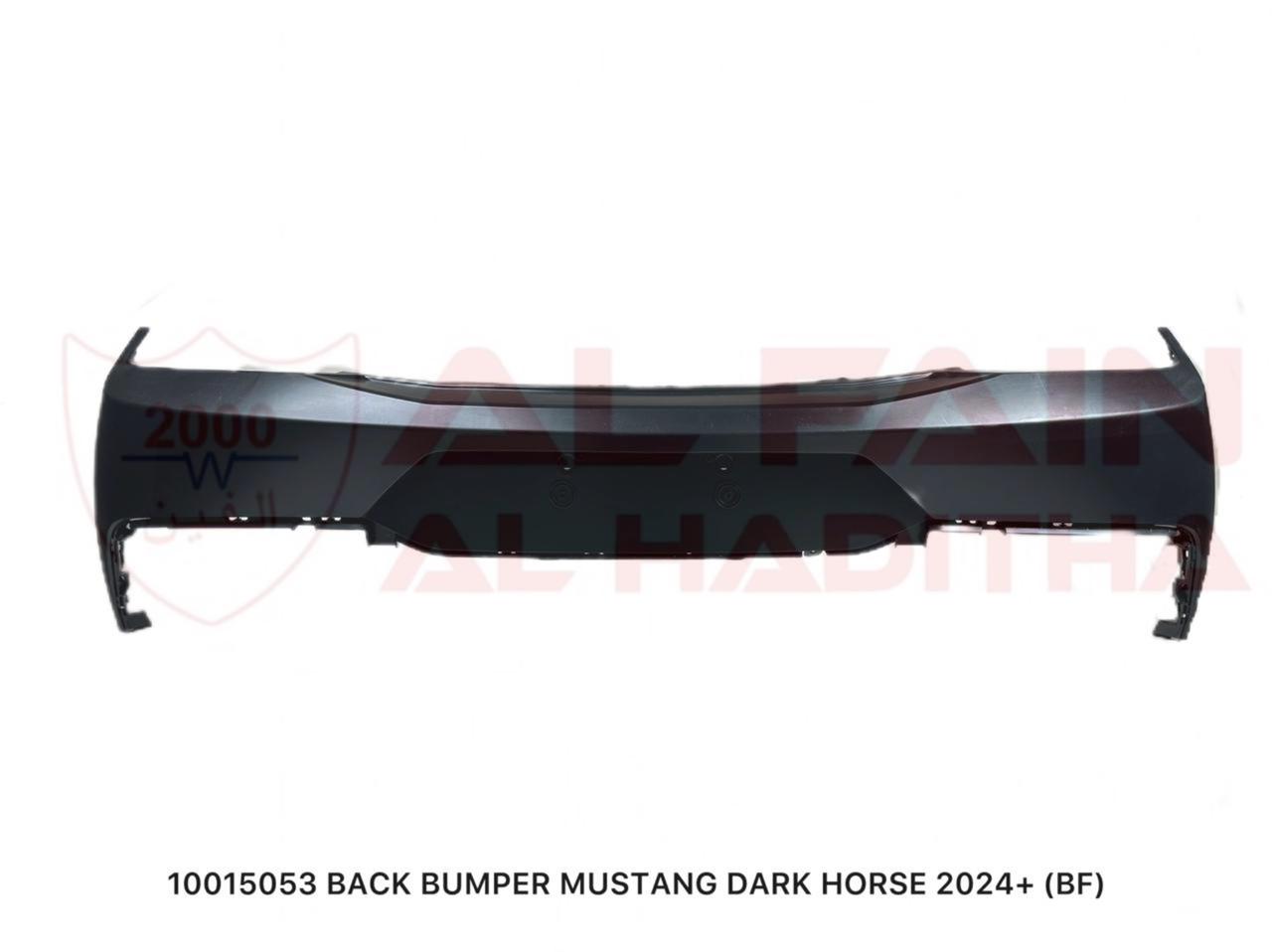 Ford Mustang Dark Horse Rear Bumper 2024+ ABS Plastic
