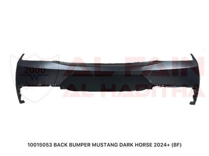 Ford Mustang Dark Horse Rear Bumper 2024+ ABS Plastic